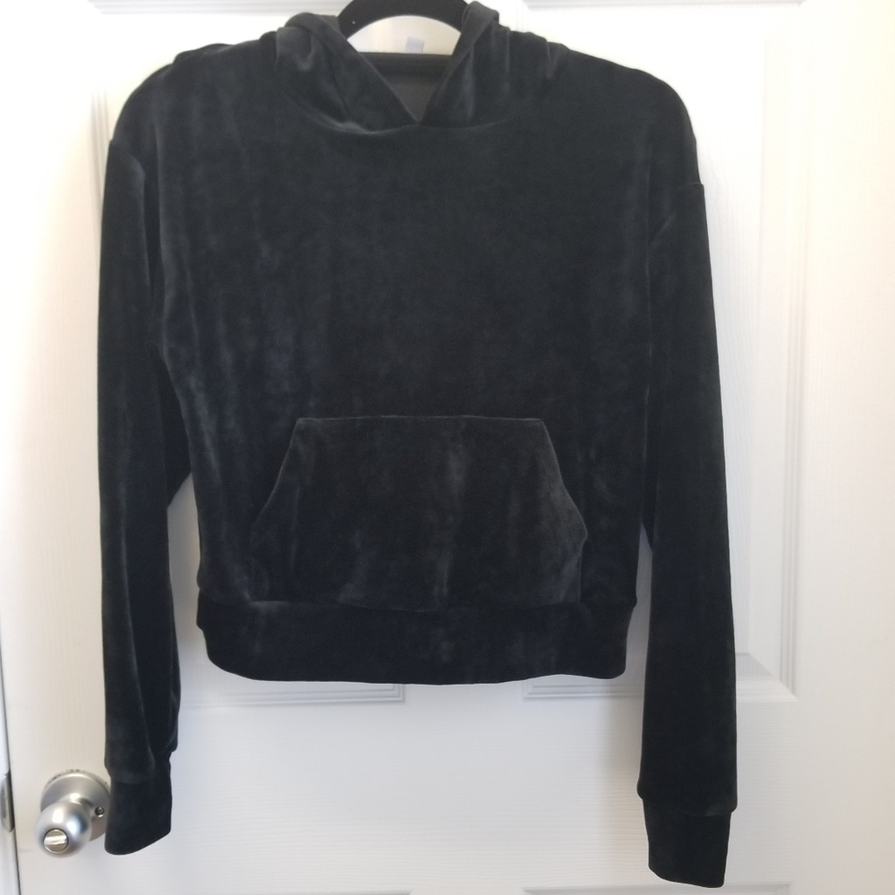 Don't Ask Why  O/S black hoodie w/ pocket